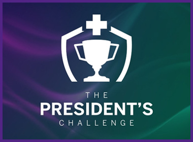 Graphic with President's Challenge