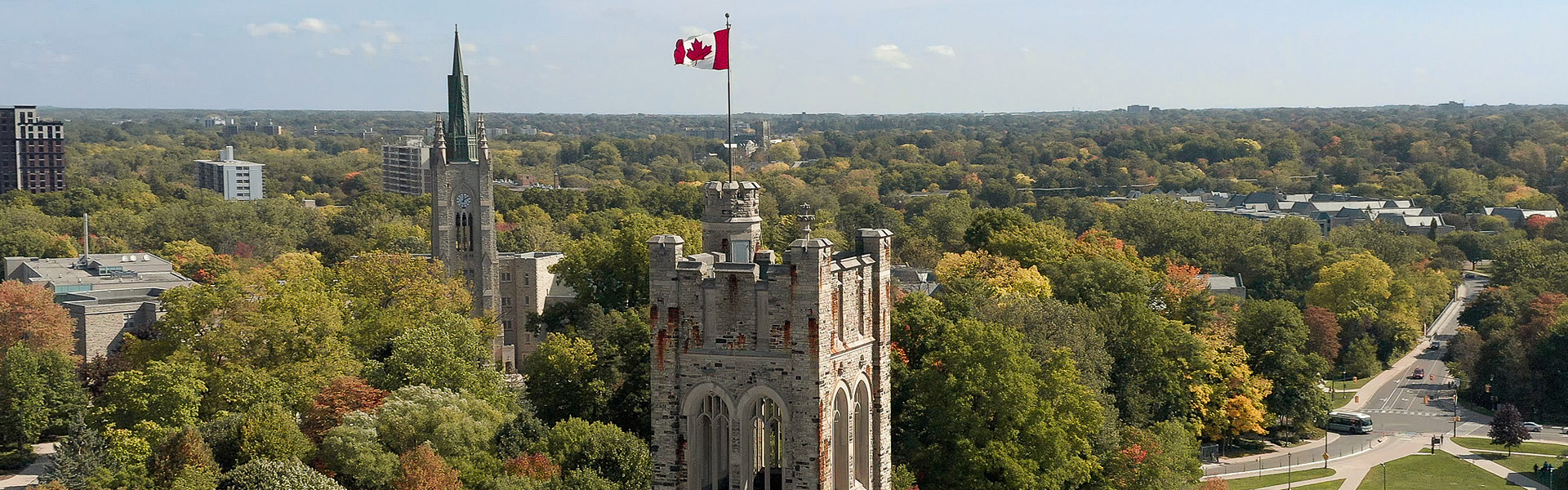 campus birdseye view